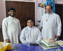 Fr Ronald D’Cunha takes charge as Parish Priest of Our Lady of Assumption Church, Hiriyur, Chi